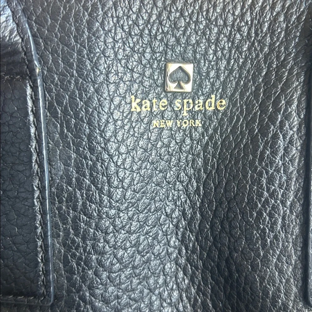 Kate Spade Textured Black Satchel - Picture 2 of 6